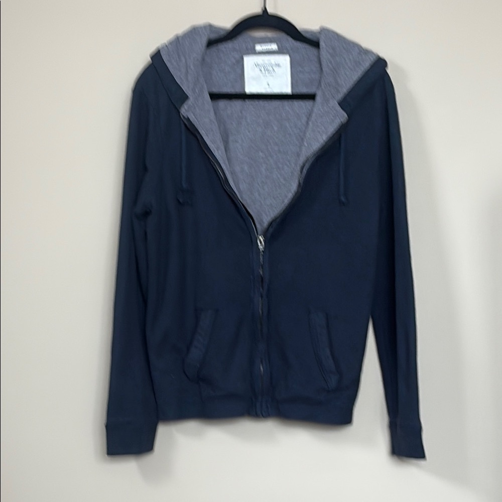 Abercrombie & Fitch Navy Blue Jacket